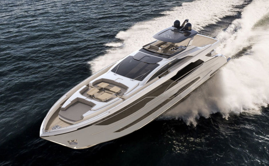 Her name is “Cento Piedi”: a 100ft yacht designed by Marino Alfani and built by Sedna Yachts