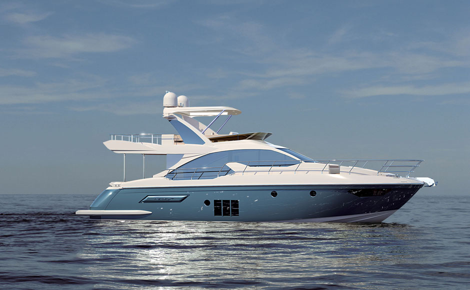 The new Azimut 50 is due for launch in June