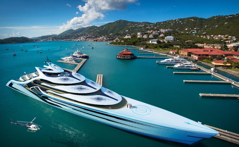 Meet Acionna megayacht: 175 meter world cruiser like nothing else