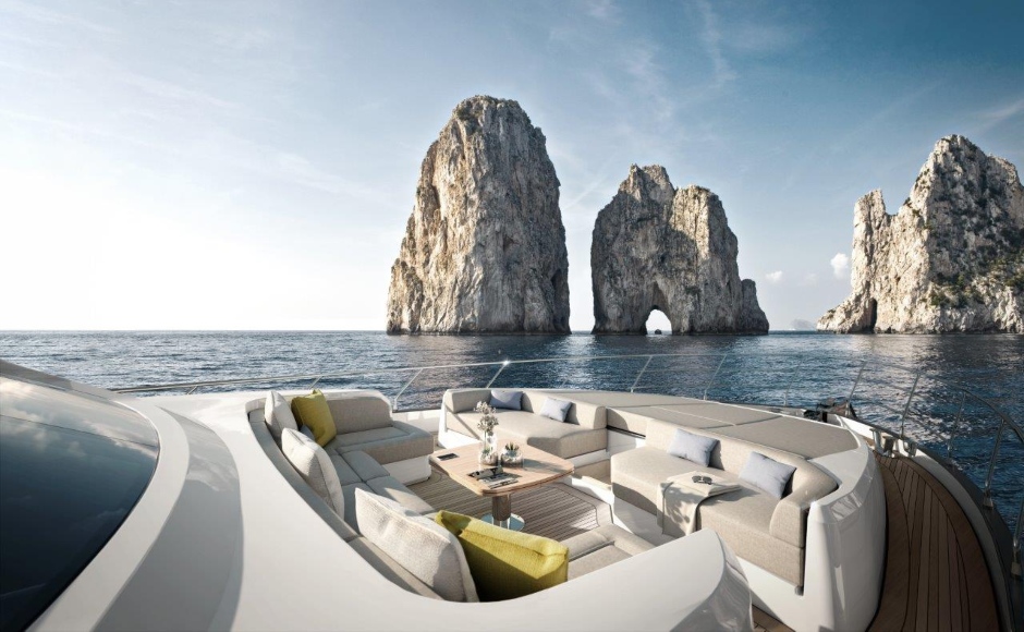 Azimut 78 Fly: another step toward the final model of the "techie" yacht