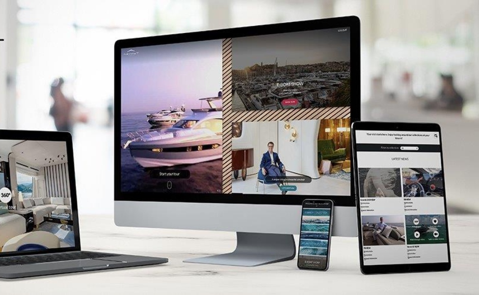 In times of lockdown, here's an E-boat show and a virtual lounge from Azimut Yachts