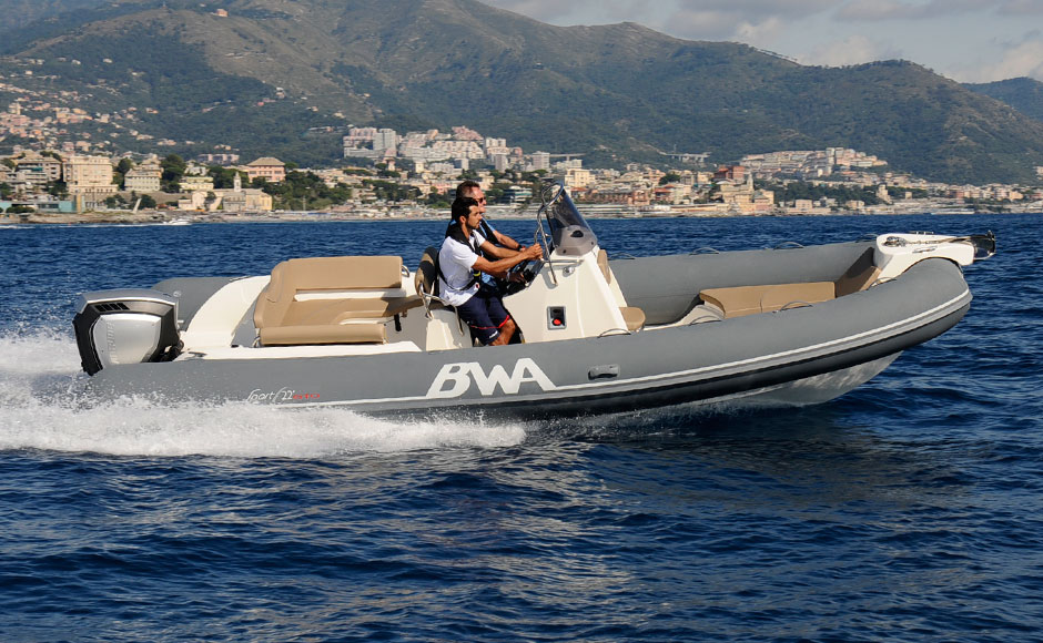 BWA 22 Sport GTO and Evinrude K140 G2: what a classy duo