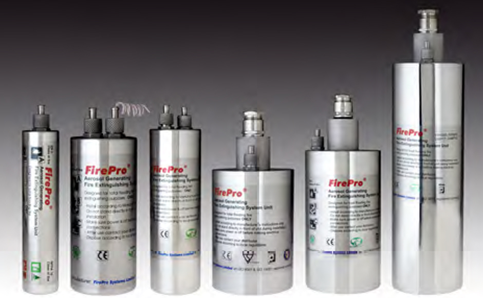 Aerpro:  how to put out a fire with a spray