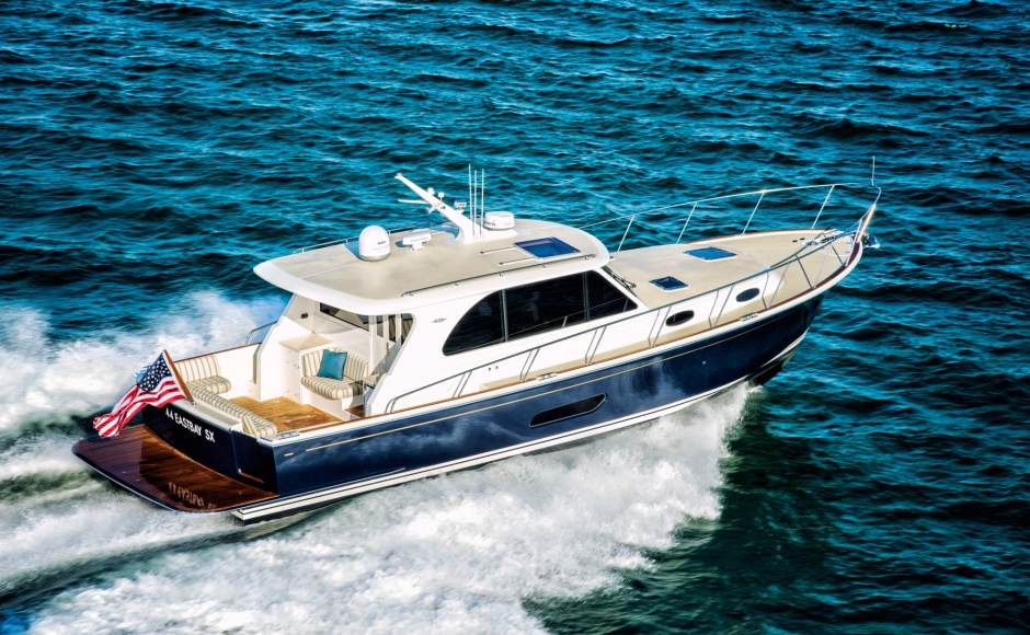 Novità 2018: Grand Banks Eastbay 44 comes from the heritage of the pioneer 38 Eastbay EX