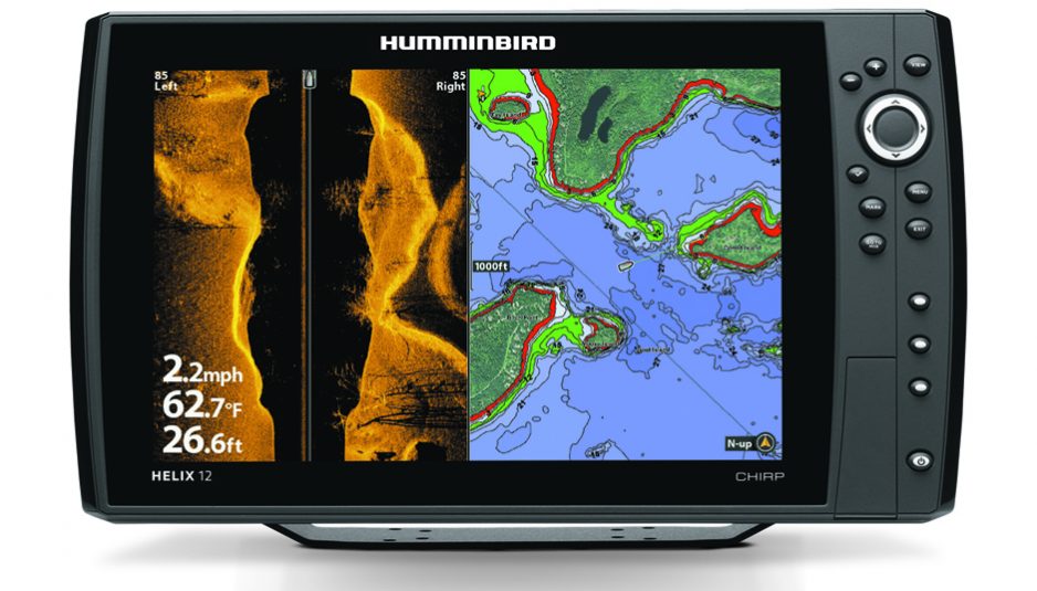 The new Humminbird Helix 12 Chirp is a vision on the future