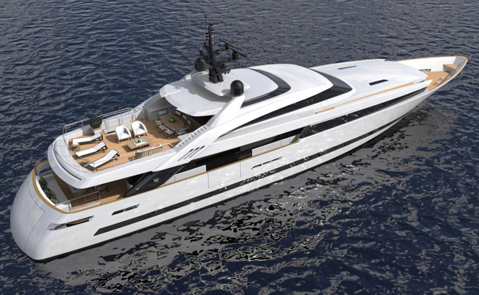 ISA Yachts has sold a new 43 meter unit, built in aluminium