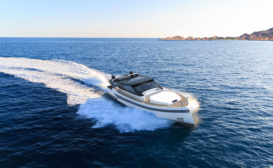 New in 2018: Rivera 780 Kabe is a yacht specifically designed for charter