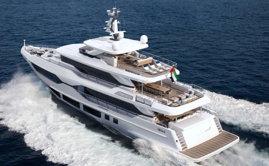 Majesty 120: a 37-meter, tri-deck luxury yacht from Gulf Craft
