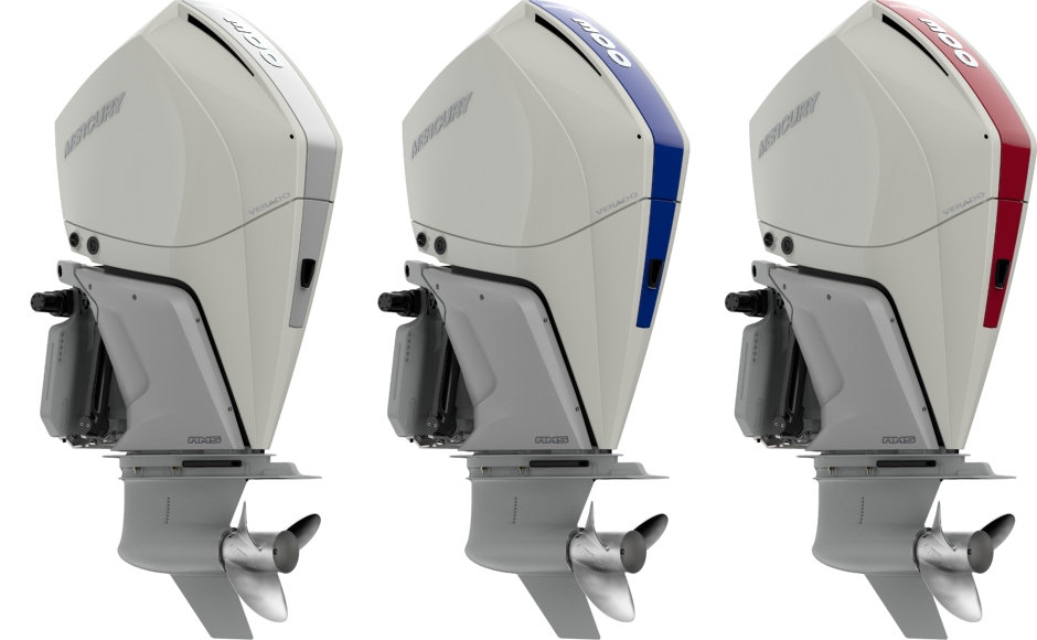 In an impressive development step, here's the new Mercury Verado, FourStroke and Pro XS