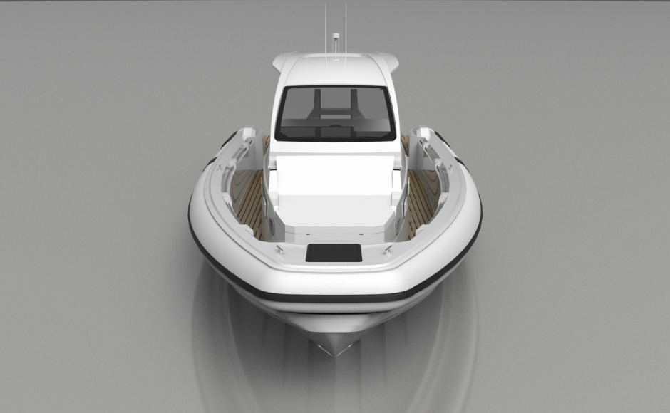 The sporty, stylish Pirelli 42 from Tecnorib is on its way to Düsseldorf