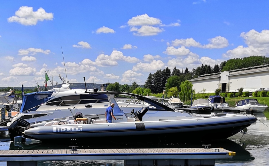 TecnoRib introduces Pirelli 42 rib with outboard engines, will go as far as Australia