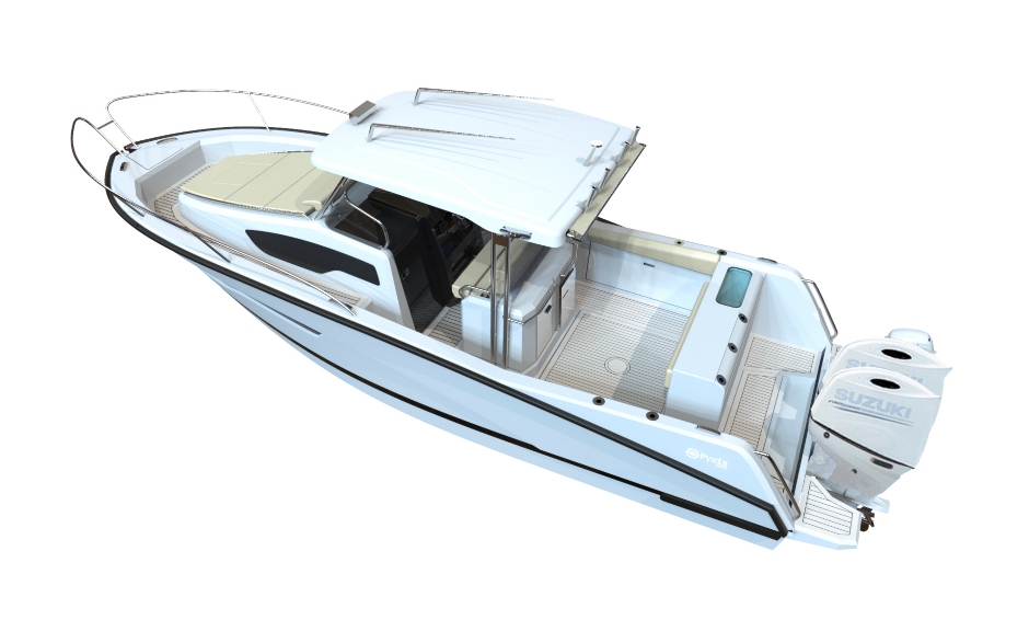 Pyxis 30 WA Fishing: the new fishing boat with many passports