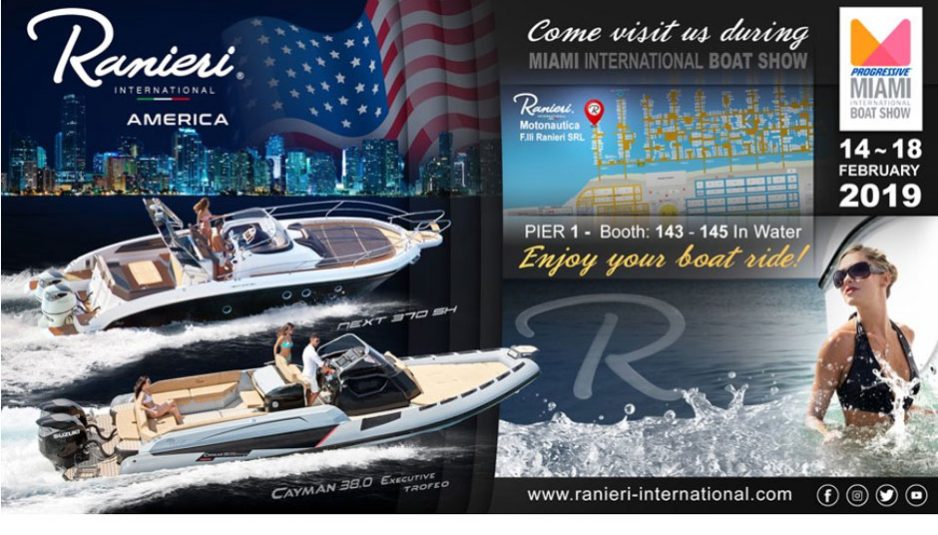 Ranieri International America debuts right on time for Miami International Boat Show