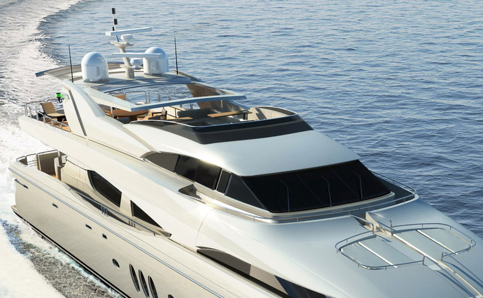 The renewed Rizzardi Fly 122 is another statement coming from the Palma Boat Show