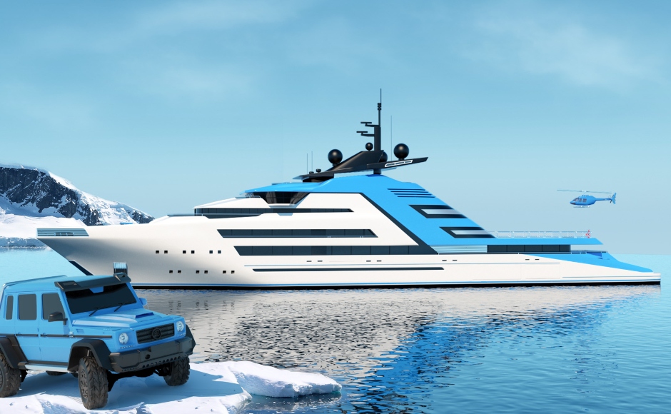 Strand Yachts Aurora Borealis 122 is the latest frontier of explorer yachts