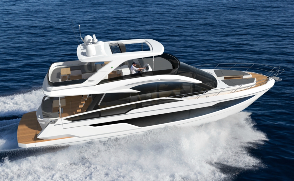 The Volvo Penta D13 1000 goes onboard the new Galeon 640 Fly