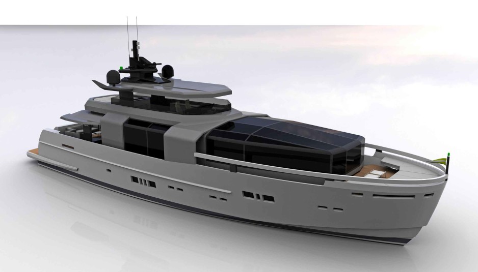 2015 preview: Arcadia 100 with convertible flybridge