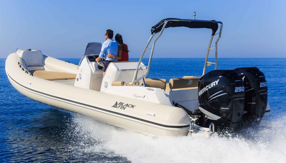 Mercury Enertia Eco and Black Fin Elegance 9: it’s a matter of props