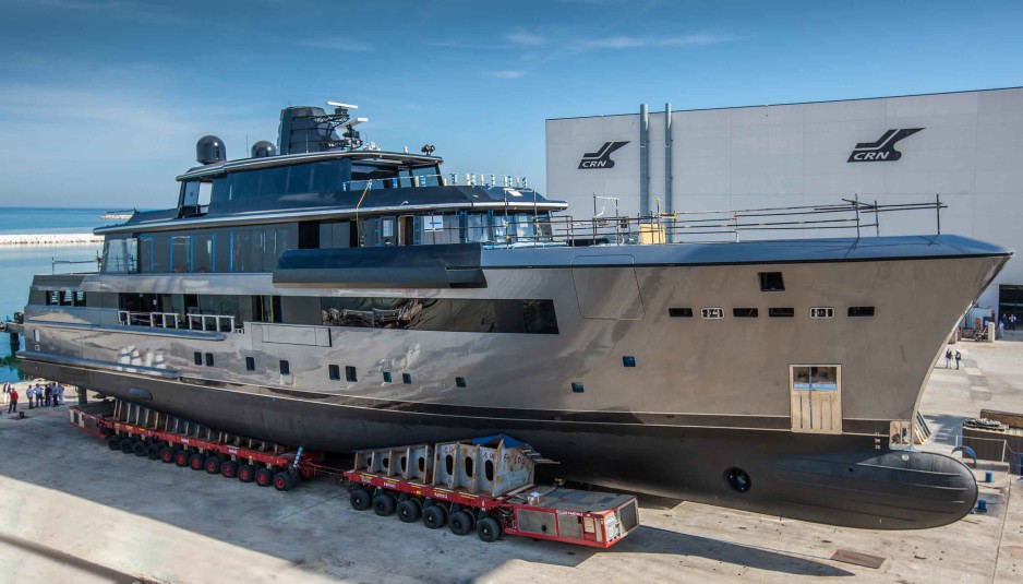 M/Y CRN 134 due for launch within May