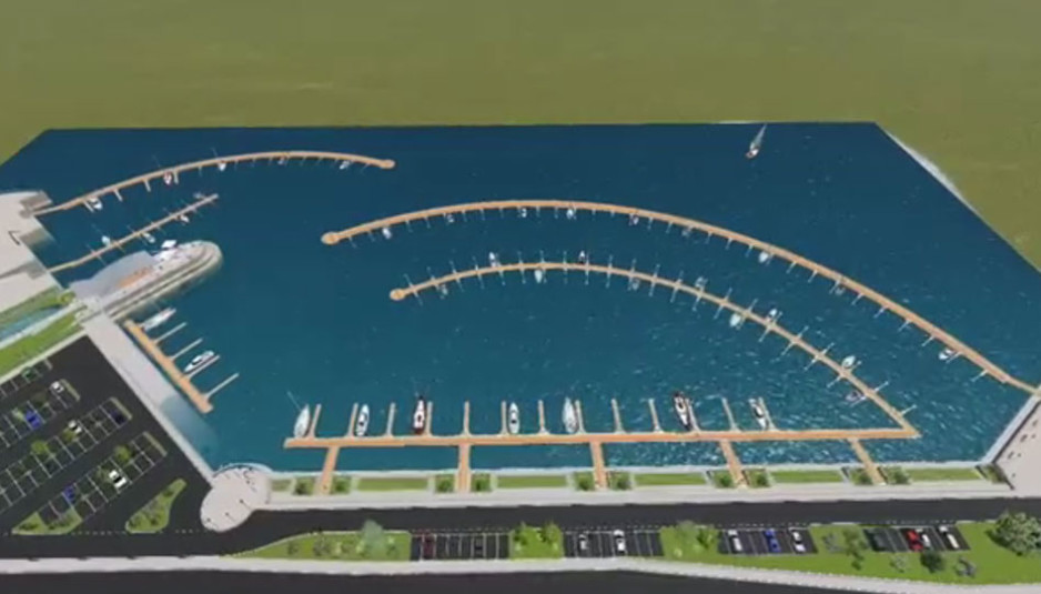 Nautica Bego and Yachting Store for the new harbor of Verbania on Lake Maggiore