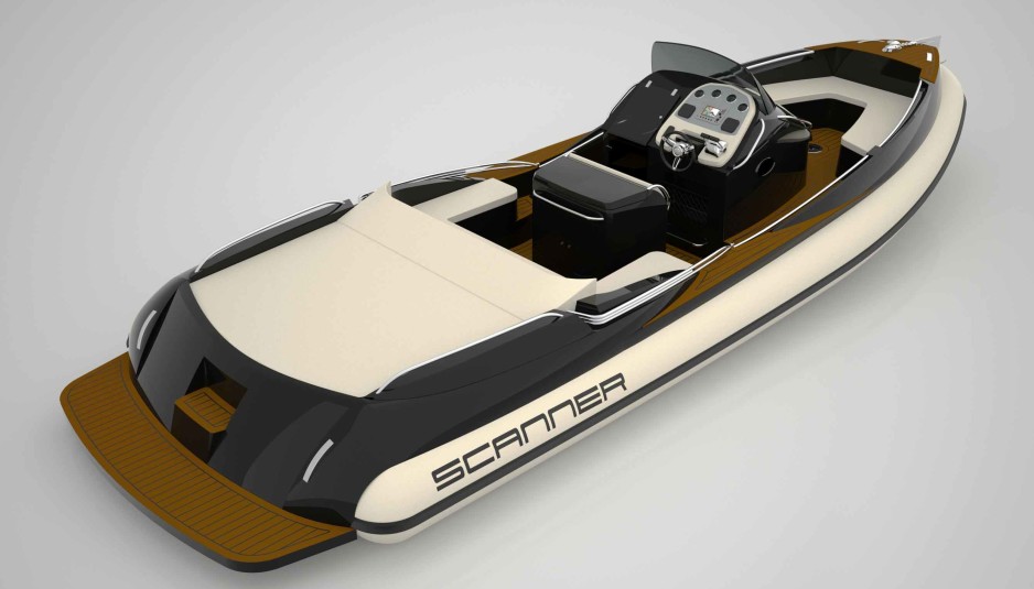 The new Scanner Envy 950 Touring is a classy rib