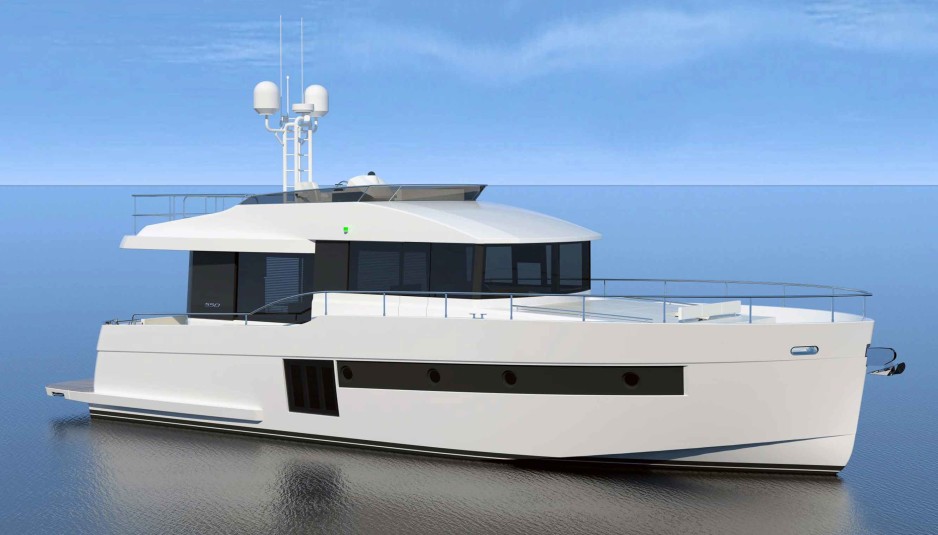 Sundeck Yachts 550: ideal for living the sea