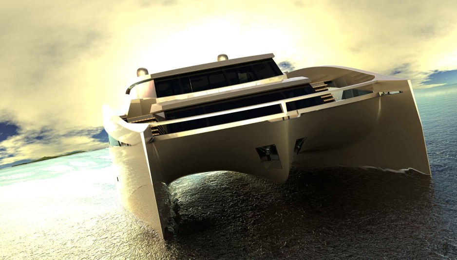Sunreef 115 Power, a 680 square meter suite with two hulls