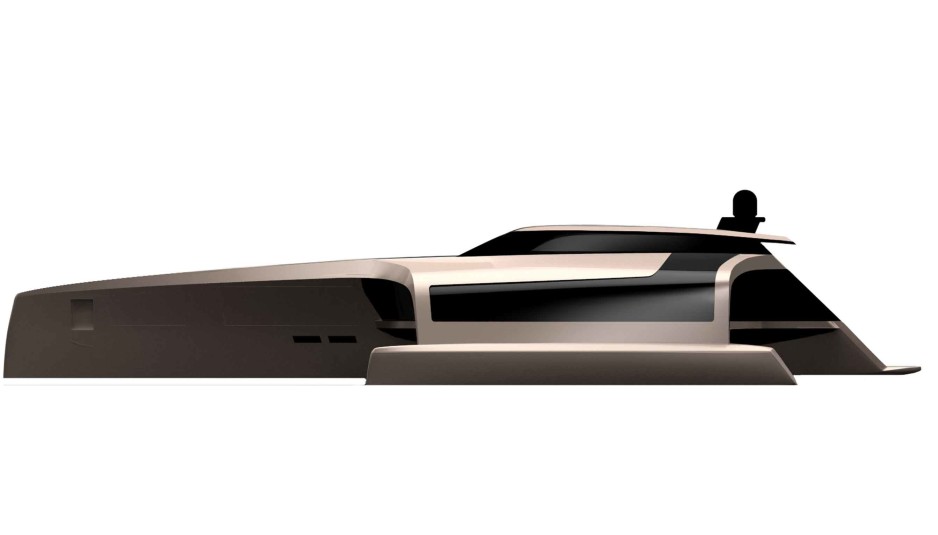 150 Sunreef Power Trimaran is an amazing concept