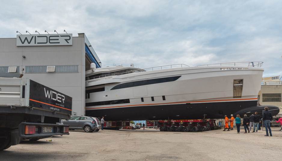 The first Wider 150 has come to life