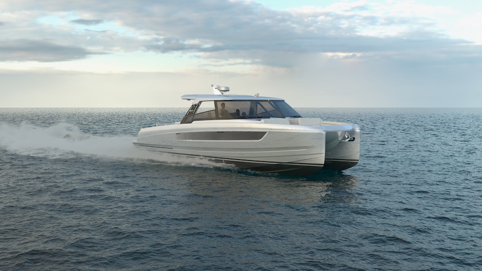 Yot 41, the Power Catamarans' family grows with a new 12 meter addition