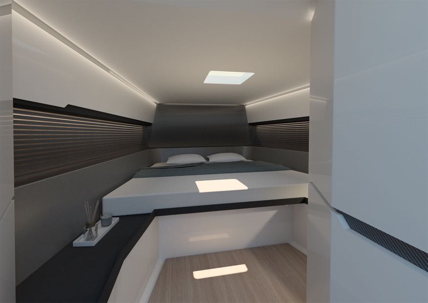 Owner cabin.